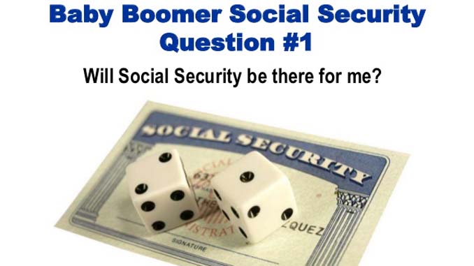 Will Social Security be there for Baby Boomers